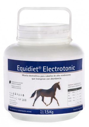 Mezcla de reposicin electroltica para caballos en alto rendimiento que transpiran con abundancia
